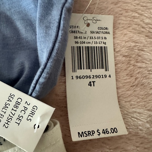 NWT Jessica Simpson Young Girl’s Overalls - Picture 3 of 6